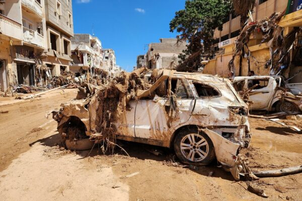 Povodně v Libyii CARE Česká republika