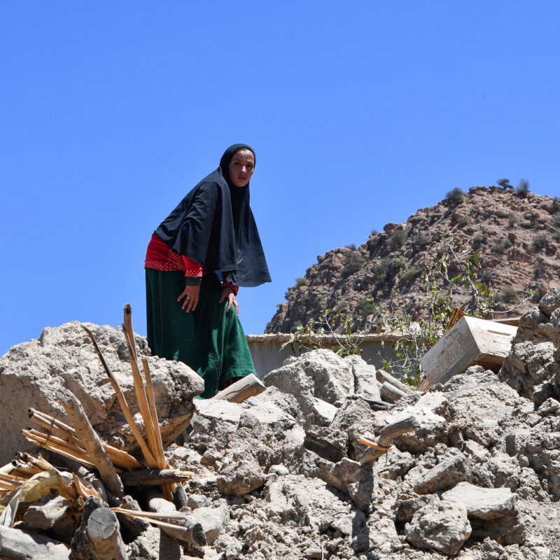 Zemětřesení Maroko CARE Česká republika