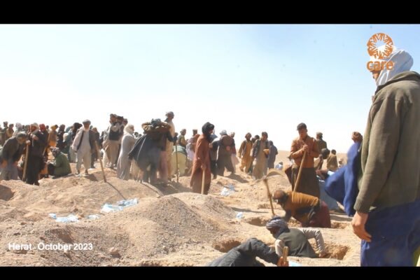 CARE Česká republika pomoc zemetreseni Herat Afghanistan10