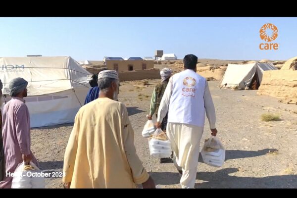 CARE Česká republika pomoc zemetreseni Herat Afghanistan11