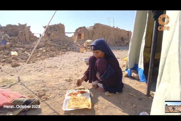 CARE Česká republika pomoc zemetreseni Herat Afghanistan_3