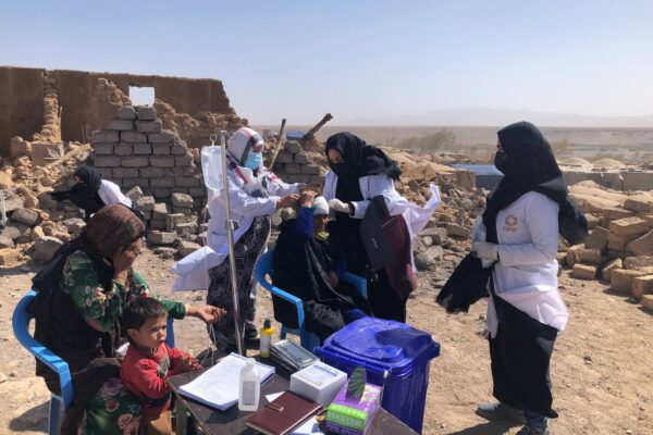 Photos from a strong earthquake that hit western province of Herat- Afghanistan. the main site of the quake was Zindajan district of Herat province. CARE stafff have reached the struck site and assissting affected people of the quake. The quake happened on Oct 7, 2023.&nbsp;