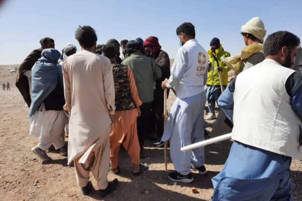 Photos from a strong earthquake that hit western province of Herat- Afghanistan. the main site of the quake was Zindajan district of Herat province. CARE stafff have reached the struck site and assissting affected people of the quake. The quake happened on Oct 7, 2023.&nbsp;