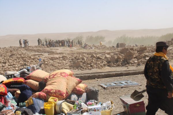 Photos from a strong earthquake that hit western province of Herat- Afghanistan. the main site of the quake was Zindajan district of Herat province. CARE stafff have reached the struck site and assissting affected people of the quake. The quake happened on Oct 7, 2023.&nbsp;